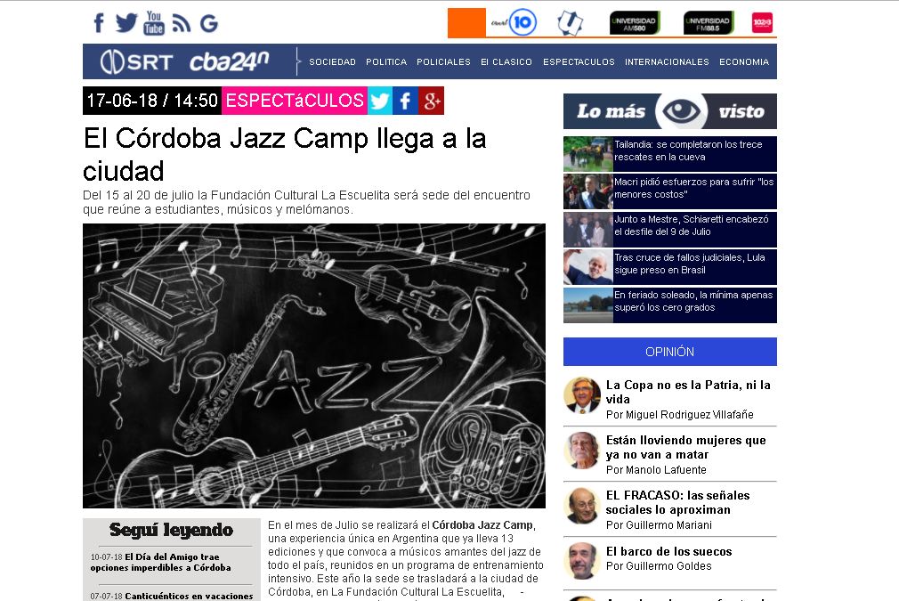 Cordoba Jazz Camp